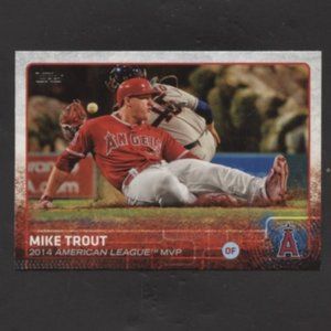 2015 TOPPS BASEBALL MIKE TROUT #510 ANGELS